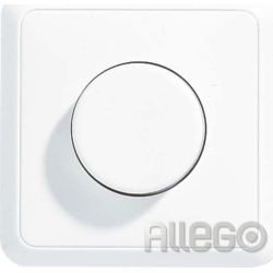JUNG LED-Drehdimmer mit Dreh-Ausschalter CD 5544.03 V WW