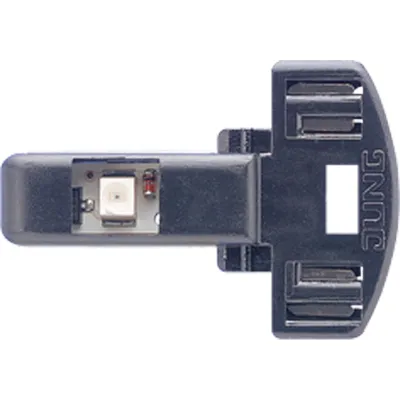 JUNG LED-Leuchte 961248LEDBL | Steckeinsatz Schalter/Taster | 12-48V AC/DC | 4mA | polungsunabhängig | blau