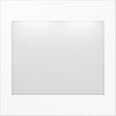 JUNG LED-Lichtsignal LS539WWRGB | RGB-LEDs | Unterputz | Aluminium lackiert | beschriftbar | IP20 | alpinweiß