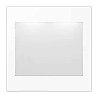 JUNG LED-Lichtsignal LS539WWLEDWB | weiß-blau | Aufputz | Aluminium lackiert | Unterputz-Montage | IP20 | alpinweiß