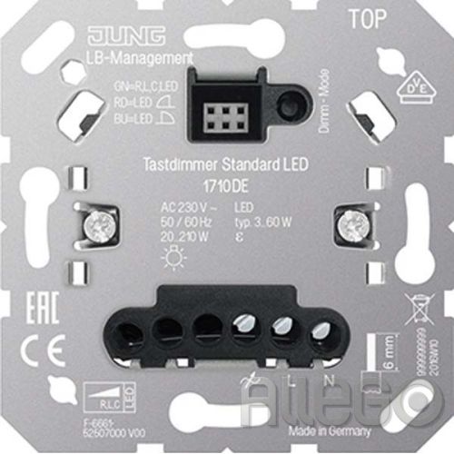Bild: JUNG LED-Tastdimmer Standard 1710DE
