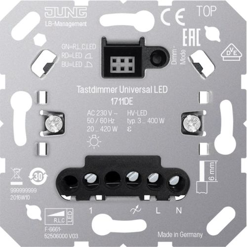 Bild: Jung LED-Tastdimmer Universal 1711DE