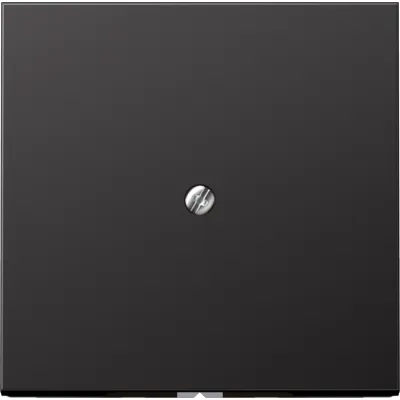 JUNG Leitungsauslass AL2990AD | Unterputz Basiselement mit Zugentlastung & Tragring | Aluminium matt | 70x70 mm