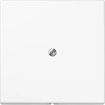 JUNG Leitungsauslass LS990AWW | Kabelauslass mit Zugentlastung & Tragring | Unterputz | Duroplast glänzend | alpinweiß