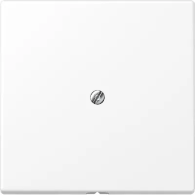 JUNG Leitungsauslass LS990AWWM | Unterputz | Zugentlastung | Tragring | Duroplast | 70x70 mm | schneeweiß matt