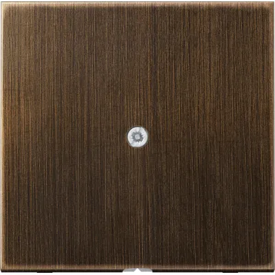 JUNG Leitungsauslass ME2990AAT | Unterputz Basiselement mit Tragring | Zugentlastung | Messing antik 70x70mm