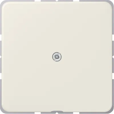 JUNG Leitungsauslass 590A | Unterputz Kabelauslass mit Zugentlastung | Duroplast | 67x67 mm | IP20 | cremeweiß