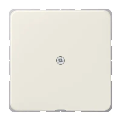 JUNG Leitungsauslass 590A | Unterputz Kabelauslass mit Zugentlastung | Duroplast | 67x67 mm | IP20 | cremeweiß