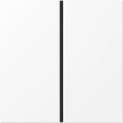 JUNG Tastensatz 1-fach LS401TSAWWM | Wippe für F40-Bussystem | Thermoplast | schneeweiß matt | 70x70 mm