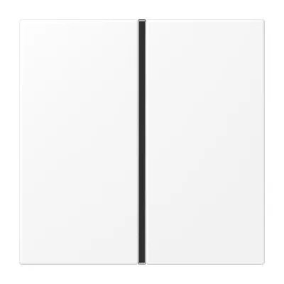 JUNG Tastensatz 1-fach LS401TSAWWM | Wippe für F40-Bussystem | Thermoplast | schneeweiß matt | 70x70 mm