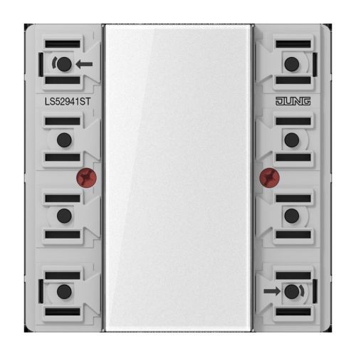 Bild: JUNG LS 52941 ST KNX Tastsensor-Modul Universal, 4fach, F