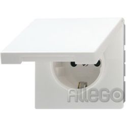 Jung LS1520KIKLWW SCHUKO Steckdose m.Klappd.KI