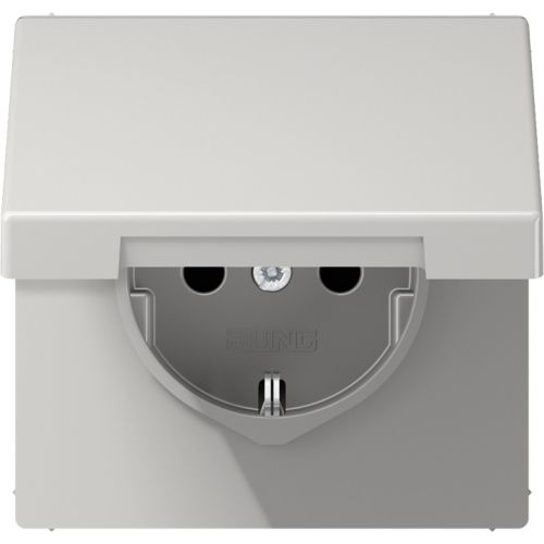 Bild: Jung LS1520KLLG SCHUKO Steckdose m.Klappd.