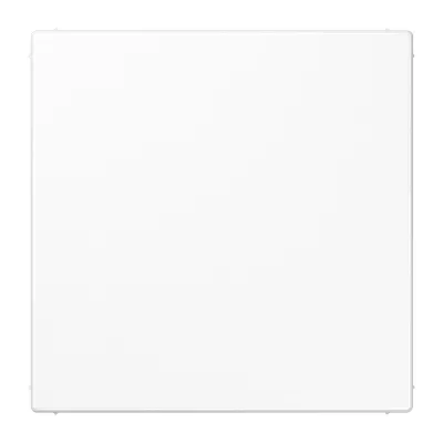 JUNG Blindabdeckung LS994BWW | Duroplast | bruchsicher | Klemmbefestigung | IP44 | glänzend | alpinweiß
