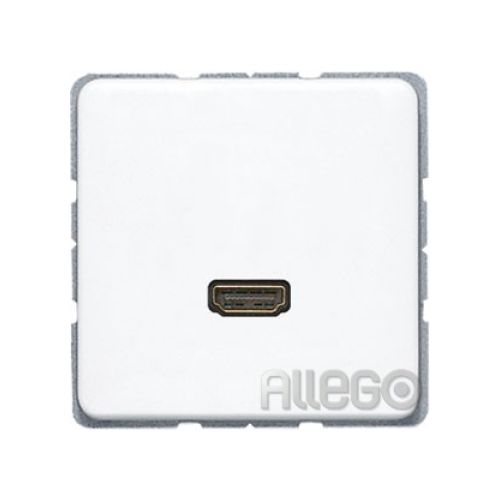 Bild: Jung Multimediadose HDMI alpinweiß MA CD 1112 WW
