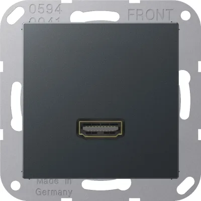 Jung Multimediadose HDMI anthrazit matt MA A 1112 ANM