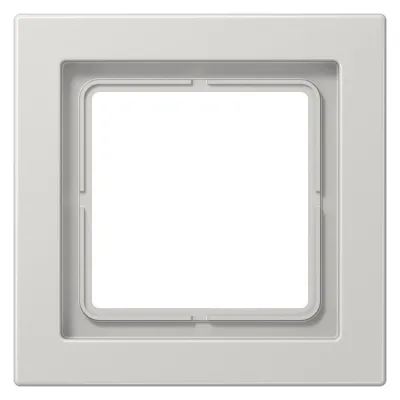 JUNG Rahmen 1-fach LSD981LG | Unterputz | waagerecht & senkrecht | LS/FD-Design | 96x96mm | Duroplast | IP20 | lichtgrau