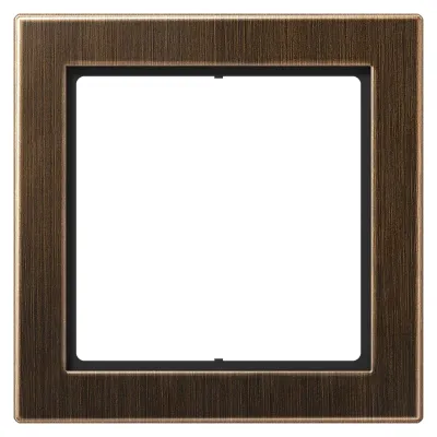 Jung Rahmen 1fach Mess/antik waage-/senkrecht FD ME 2981 AT