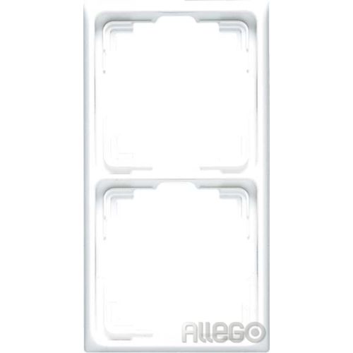 Bild: Jung Rahmen 2-fach aws waage/senkrecht CD 582 K WW