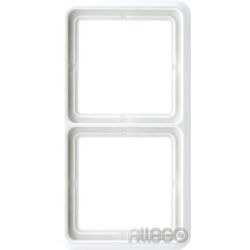 Jung Rahmen 2-fach aws waage/senkrecht CD 582 WU WW