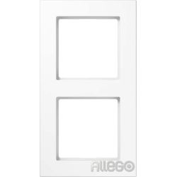 JUNG Rahmen 2-fach waage/senkrecht A 5582 BF WW