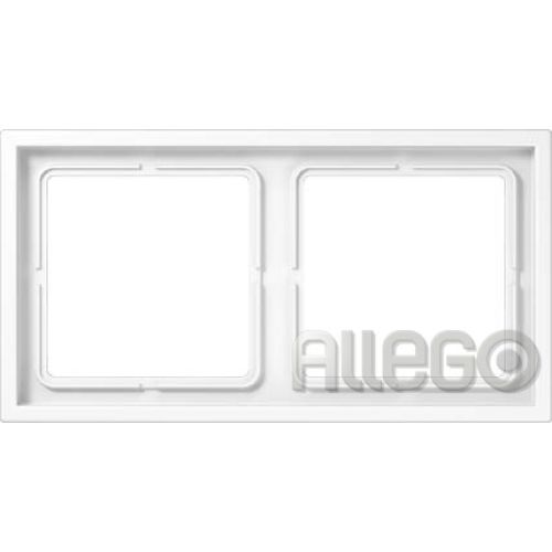 Bild: Jung Rahmen 2-fach waage/senkrecht LSZ 982 BF WW