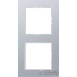 Jung Rahmen 2fach champ waage-/senkrecht AC 582 CH