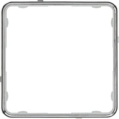 JUNG Applikationsrahmen CDP81GCR CD plus | Rahmen glänzend | Kunststoff Thermoplast | galvanisiert | glanzchrom