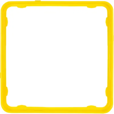 Jung Rahmen-Applikation CDP81GE CD plus gelb Jung Rahmen-Applikation CDP81GE CD 