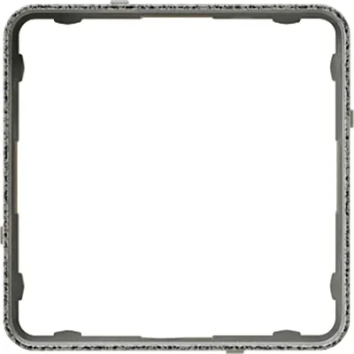 JUNG Applikationsrahmen CDP81GT | CD plus | Kunststoff Thermoplast | glänzend | halogenfrei | granit