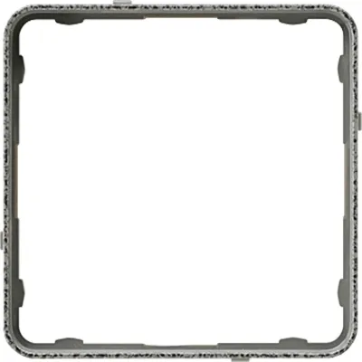 JUNG Applikationsrahmen CDP81GT | CD plus | Kunststoff Thermoplast | glänzend | halogenfrei | granit