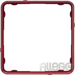 Jung Rahmen-Applikation CDP81RTM CD plus rot-metallic Jung Rahmen-Applikation CD