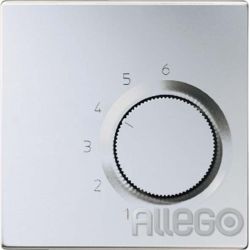 Jung Raumtemperaturregler alu 1-pol.Wechsl.AC230V TR AL 236