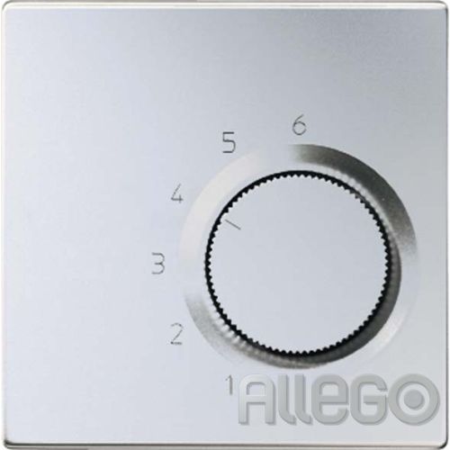 Bild: Jung Raumtemperaturregler alu 1-pol.Wechsl.AC230V TR AL 236