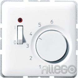 Jung Raumtemperaturregler aws 1-pol.Öffner AC23 TR CD 231 WW