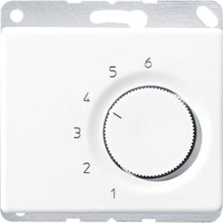 JUNG Raumtemperaturregler sw 1-pol.Wechsl.AC230 TR SL 236 SW