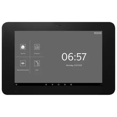 JUNG Smart Control 8 SC 0081 U | Touchpanel Unterputz | 8 Zoll HD | kapazitiver Touch | USB | schwarz