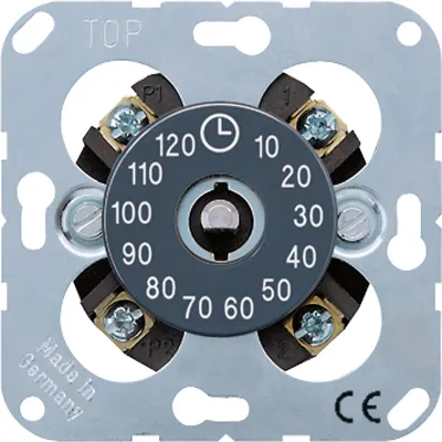 JUNG Schaltuhr 11120-20 | mechanisch | Unterputz | 1-polig | 16AX 250V | 0-120 Min | anthrazit