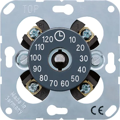 JUNG Schaltuhr 11120-20 | mechanisch | Unterputz | 1-polig | 16AX 250V | 0-120 Min | anthrazit