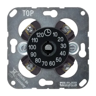 JUNG Schaltuhr 11120-20 | mechanisch | Unterputz | 1-polig | 16AX 250V | 0-120 Min | anthrazit