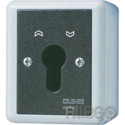 Jung Schlüsselschalter 10AX 250V 2-pol. 834.28 G