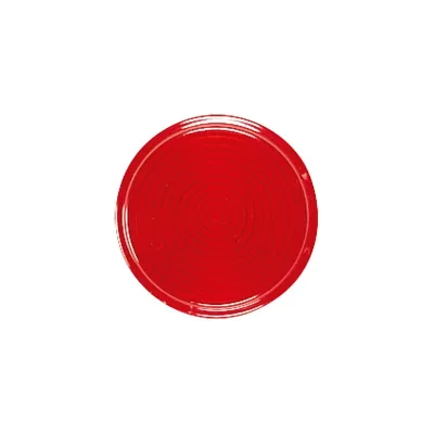 JUNG Schraubhaube flach 37.05 rot | Lichtsignalhaube bruchsicher | für Leuchtmittel bis 35mm