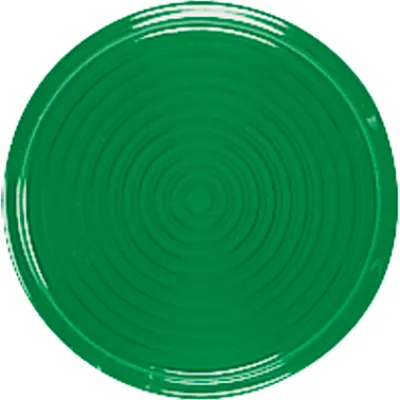 JUNG Schraubhaube flach 37.06 | Lichtsignalabdeckung | Schraubgewinde | bruchsicher | Leuchtmittel bis 35mm | grün