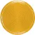 Bild: JUNG Schraubhaube flach 37.07 | Lichtsignalabdeckung | Schraubgewinde | bruchsicher | für Leuchtmittel bis 35mm | gelb