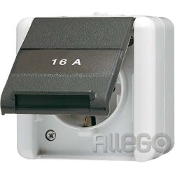 Jung SCHUKO-Steckdose 16A 250V 820 NAW