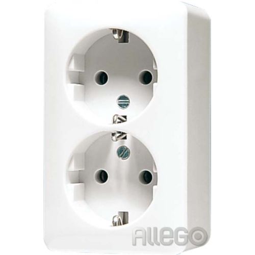Bild: Jung SCHUKO-Steckdose 2-fach 16A 250V 6020 A
