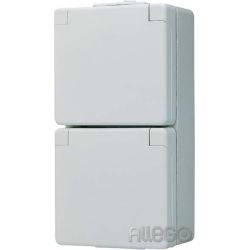 Jung SCHUKO-Steckdose 2-fach 16A 250V 622 NAW