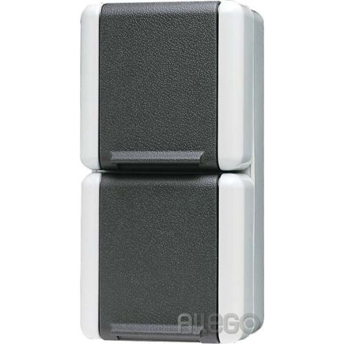 Bild: Jung SCHUKO-Steckdose 2-fach 16A 250V 822 W