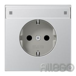 Jung SCHUKO-Steckdose aluminium AL1520 NA