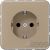 Bild: Jung SCHUKO-Steckdose gold-bronze CD 1520 GB